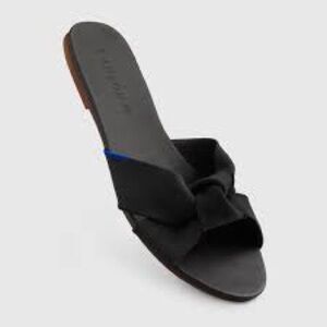 Rothy’s The Knot Sandals - Black NWOT 7.5